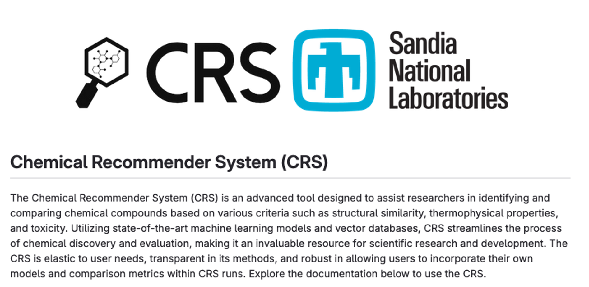 chemical-recommender-system