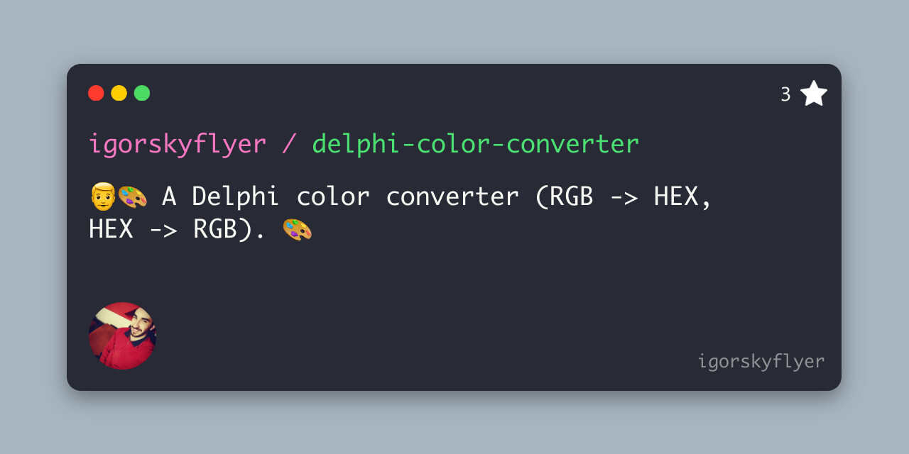 delphi-color-converter