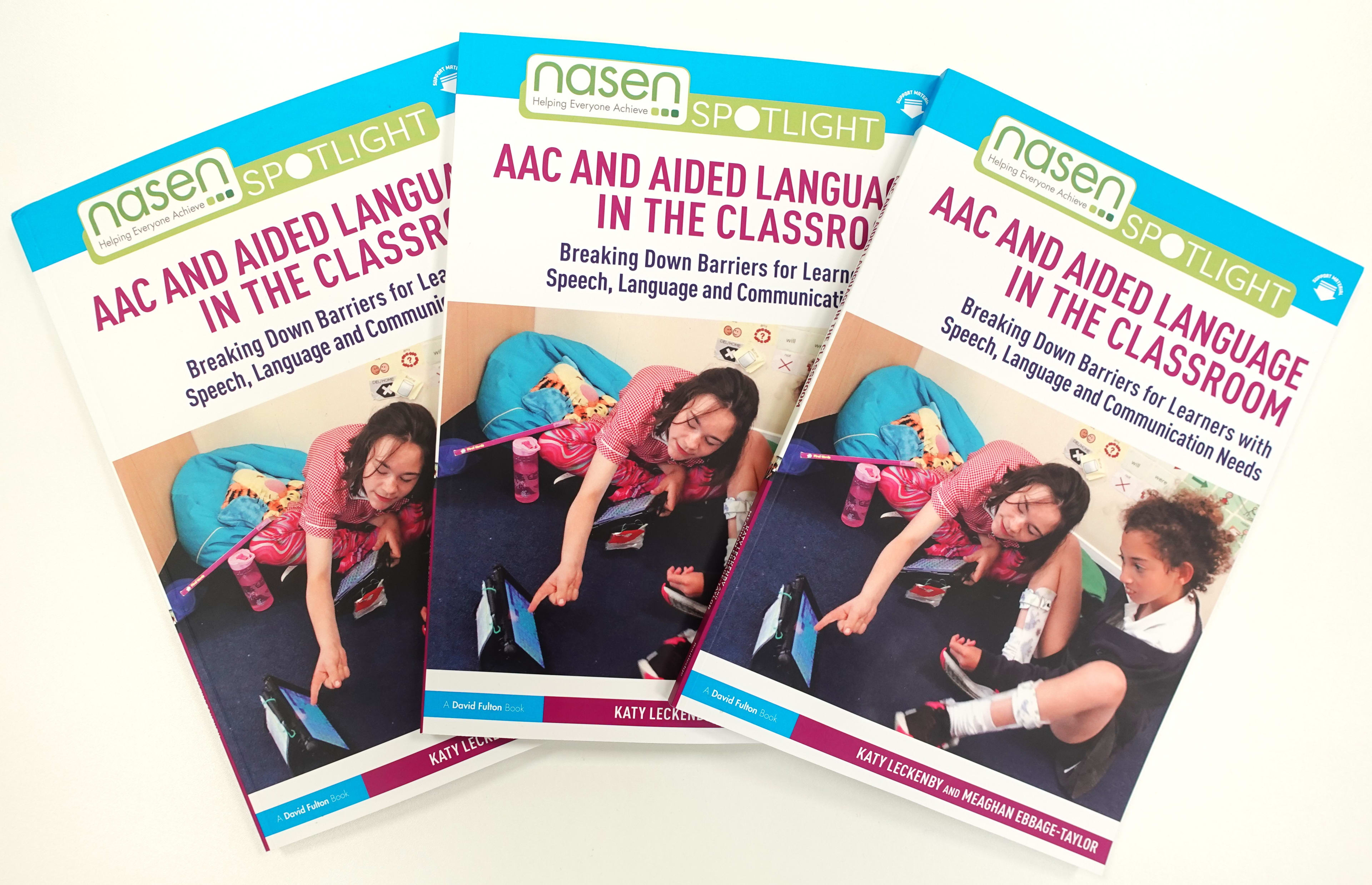 An thumbnail for the post: New Book! AAC & Aided Language In The Classroom