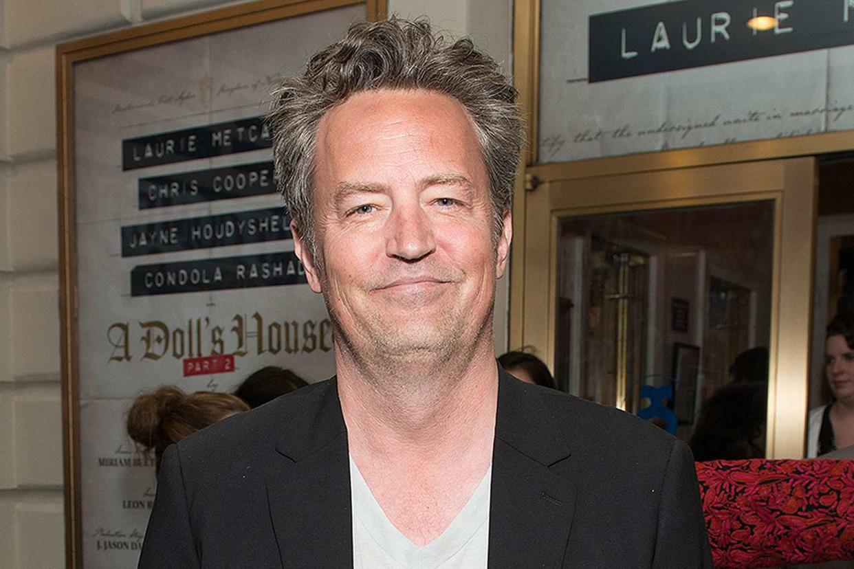 <p>Noam Galai/Getty</p> Matthew Perry