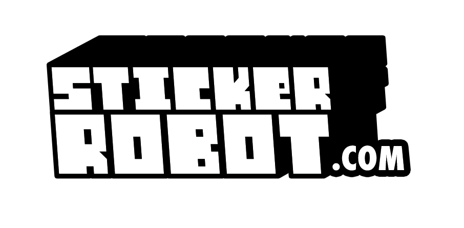 Sticker Robot Logo