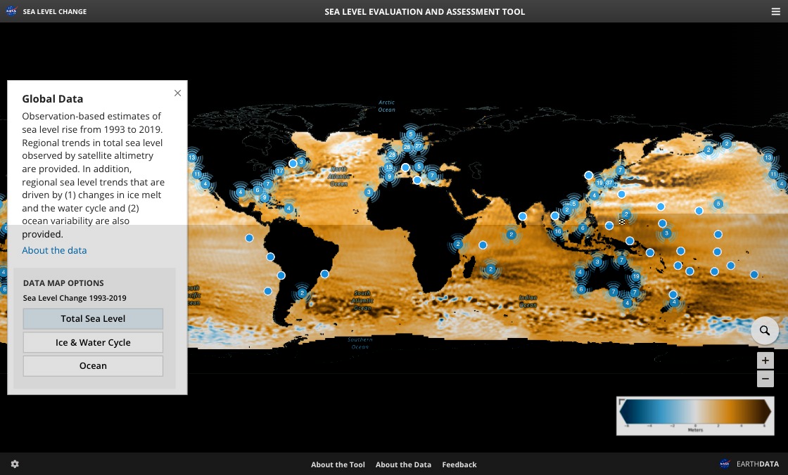 Sea Level Evaluation & Assessment Tool 