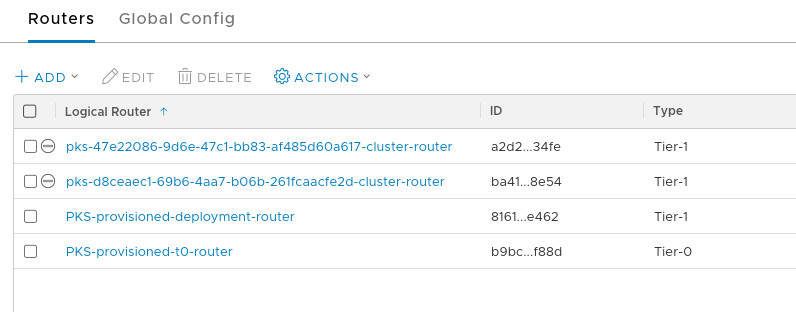 nsx routers