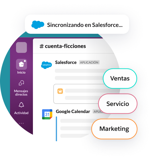 Integrado con Salesforce