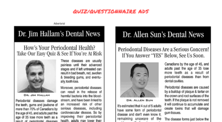 “Dental News” Advertorial Compilation