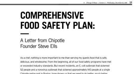 Apology Print Ad from Chipotle