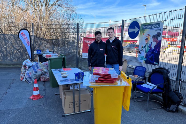 Recycling Event bei der K. Müller AG in Wallisellen