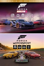 Forza Motorsport and Forza Horizon 5 Premium Add-Ons Bundle