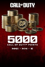 5,000 Modern Warfare® III or Call of Duty®: Warzone™ Points