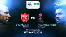 Tata IPL 2023: Punjab Kings v Rajasthan Royals