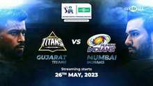 Tata IPL 2023: Qualifier 2: Gujarat Titans v Mumbai Indians