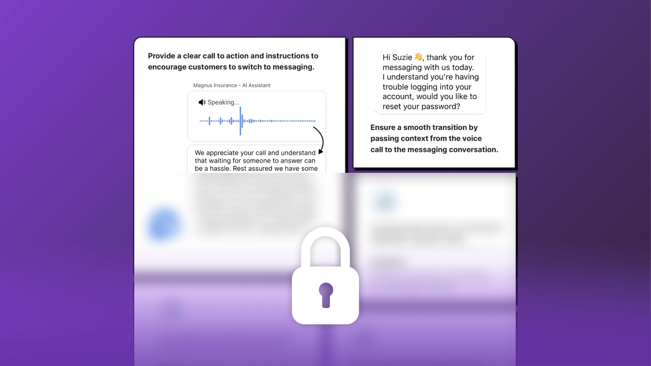 inside look at the voice-to-digital playbook about how to encourage people to switch to messaging during their customer journey