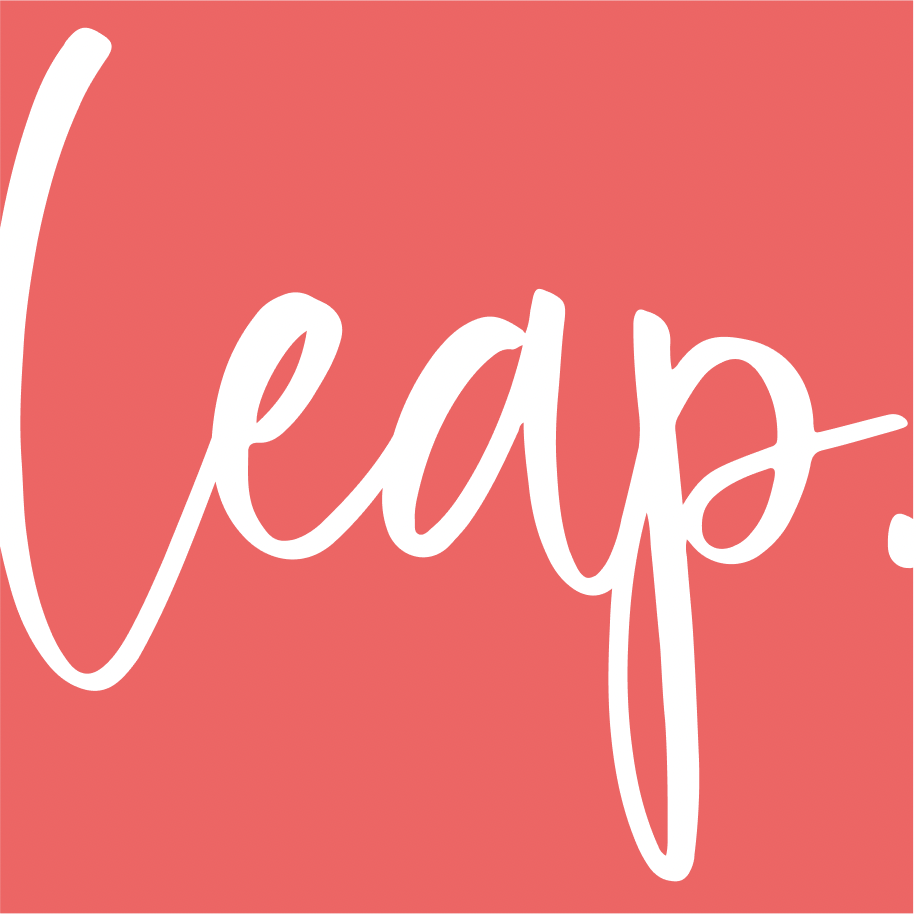 LEAP. 'be the leap' image