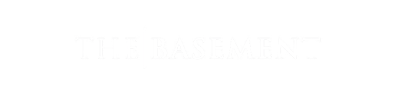 The Basement logo top