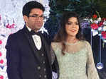 A glittering engagement for Shubhangee and Abhilash