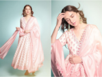 Aditi Rao Hydari walks straight out of a dreamy summer closet in ethereal anarkali set, see pictures