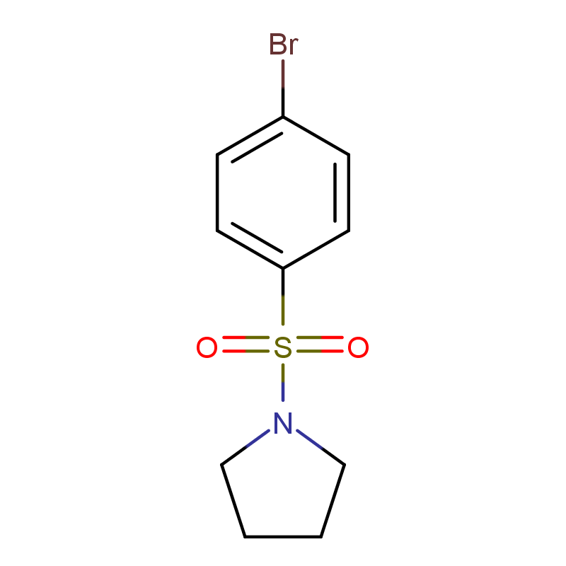 1-((4-溴苯基)磺酰基)吡咯烷CAS:136350-52-2 产品图片