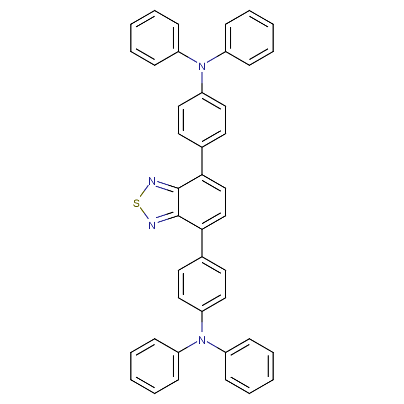 Benzenamine, 4,4'-(2,1,3-benzothiadiazole-4,7-diyl)bis[N,N-diphenyl CAS:333432-20-5 产品图片