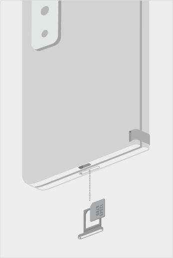 ถาด SIM ของ Surface Duo 2