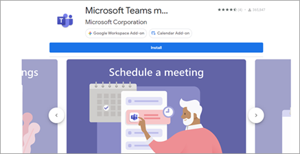 G Suite için Microsoft Teams'i seçin