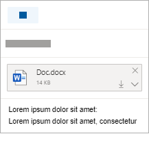 Ek içeren yeni e-posta Outlook.com