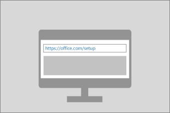 Đi tới https://office.com/setup trong trình duyệt web của bạn