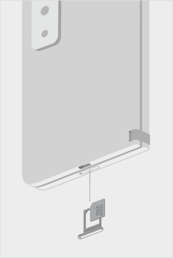 Surface Duo 2 SIM 卡托盤。