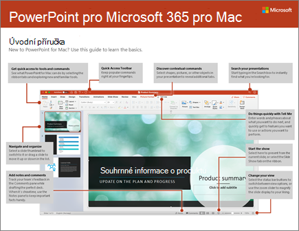 PowerPoint 2016 pro Mac – úvodní příručka