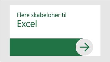 Flere skabeloner til Excel