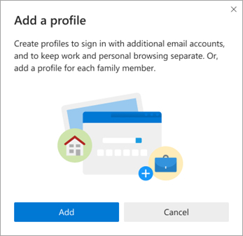 Add profile in edge