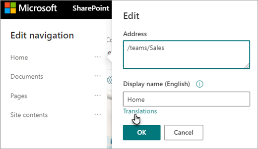 Navigation Translation