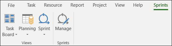 Sprints tab