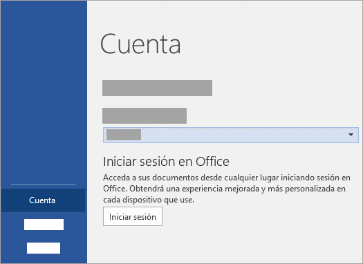 Inicie sesión con su cuenta Microsoft u Office 365 del trabajo o la escuela.