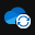 Icono "procesando cambios" de OneDrive para la Empresa