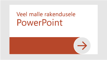 Veel PowerPointi malle