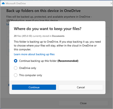 varmuuskopioi onedrive näyttökuva yksi versio kolme