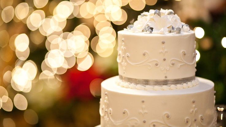 photo d’un gâteau de mariage