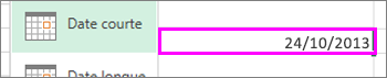 format de date courte