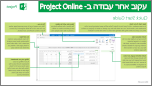 מדריך להתחלה מהירה עבור מעקב אחר עבודה ב- Project Online