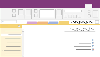 הצגת חלון שולחן העבודה של OneNote עבור Windows