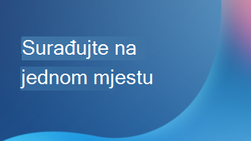 Ilustracija s preklapanjem teksta na kojem piše Sve na jednom mjestu