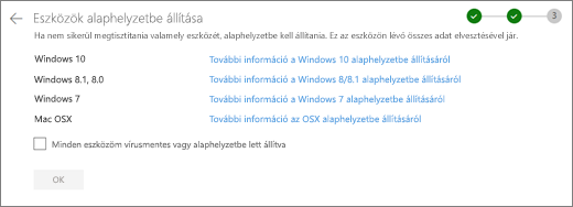 Képernyőkép a OneDrive webhely Rest-eszközök képernyőjáról