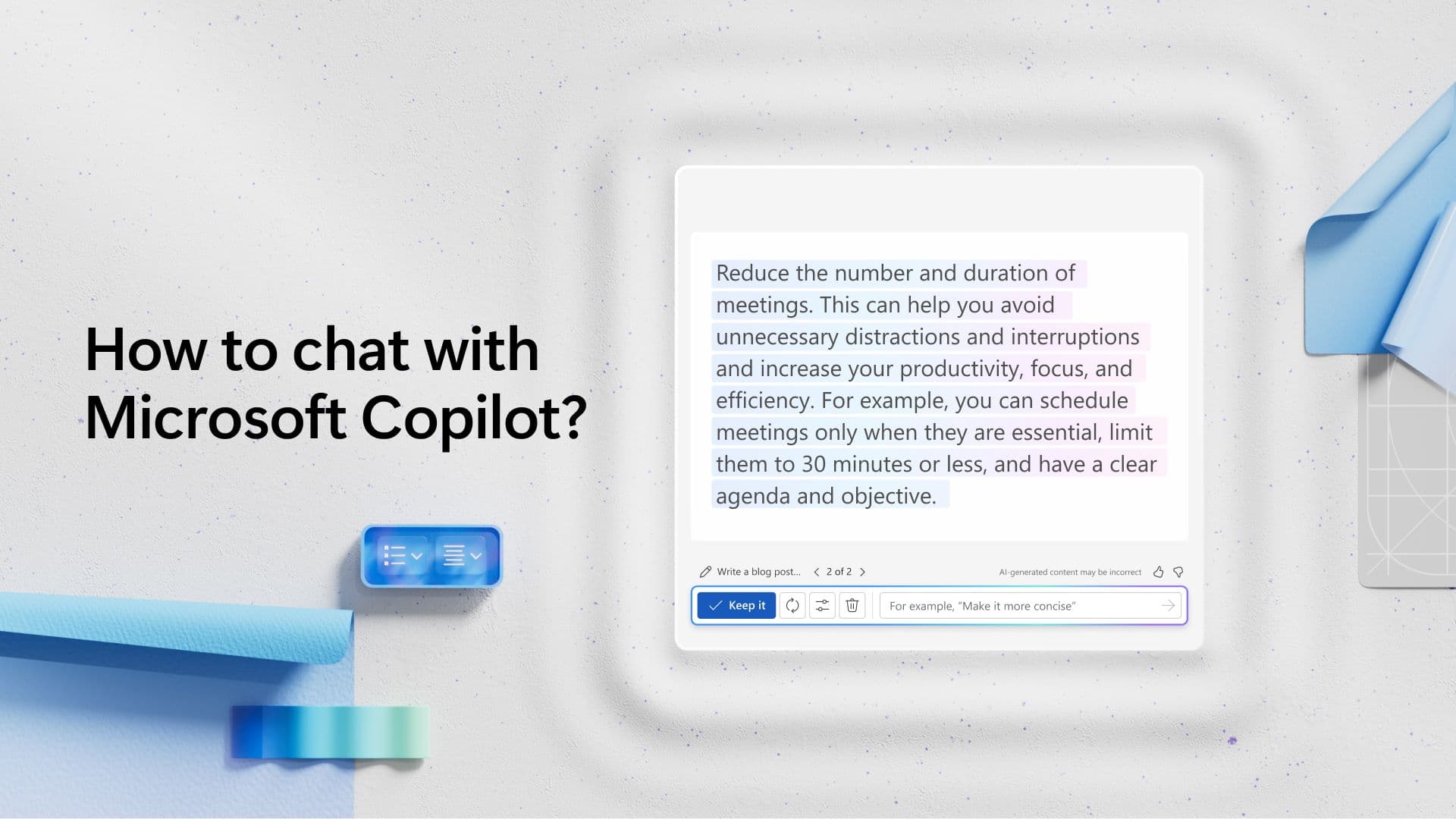 Video: Cara mengobrol dengan Microsoft Copilot