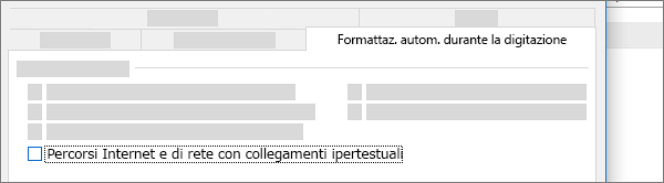 Percorsi Internet e di rete con collegamenti ipertestuali