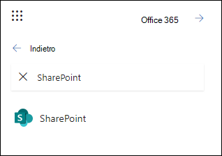 Cercare SharePoint