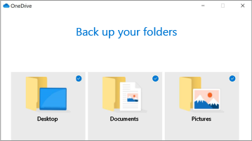 OneDrive の PC フォルダー バックアップ