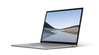 Surface Laptop 3 장치가 열려 있고 사용할 준비가 된 것을 보여 줍니다.