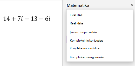 Sudėtinio režimo sprendimo parinktys