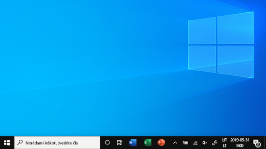 Užduočių juosta „Windows 10“