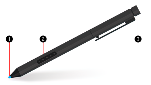 Surface Pro penfuncties die beschikbaar zijn op uw apparaat.